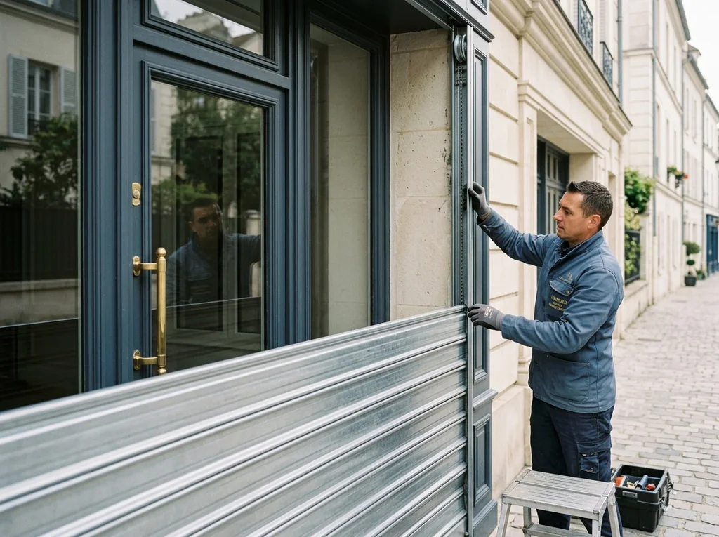 Rideau métallique commerce à Saint-Maur-des-Fossés